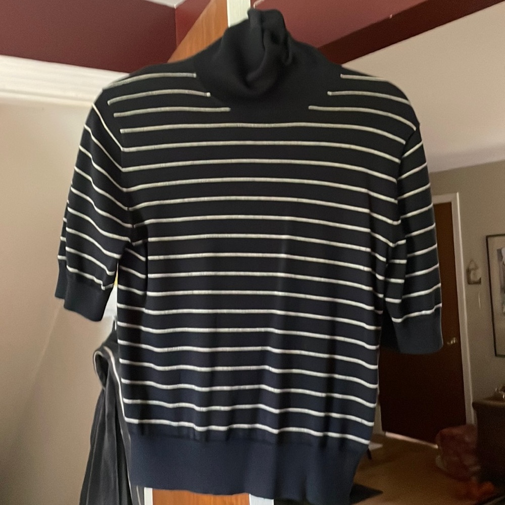 VINTAGE sweater mock neck